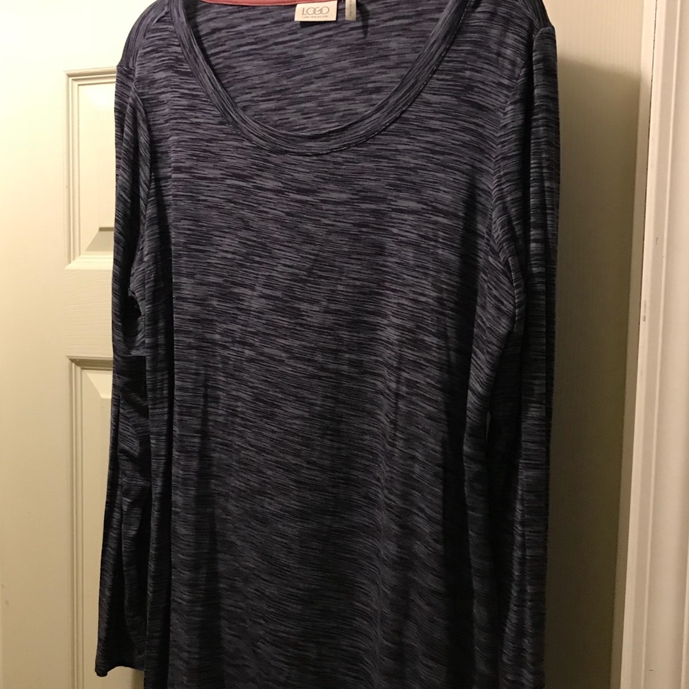 LOGO by Lori Goldstein Space Dyed Tunic - VGUC